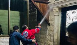 حماس: إحراق مسجد "محمد فياض" في دوما جريمة نكراء وتصعيد في استهداف المقدسات