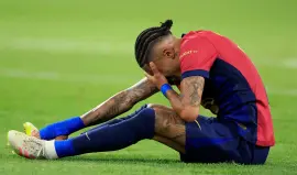 إصابة رافينيا تفجر غضب برشلونة