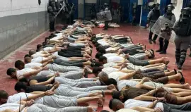 الأسرى داخل سجون الاحتلال -أرشيف-