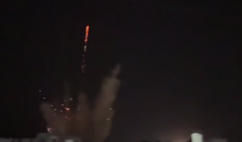 الاحتلال يقصف مبنى غرب مدينة غزة