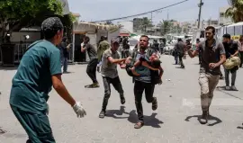 شهيدان وجرحى في قصف الاحتلال لمجموعة مواطنين بمواصي رفح