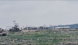 مستوطنون يخربون غرفة زراعية ويسيجون 500 دونم غربي سلفيت