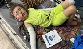 الطفلة رنين جندية