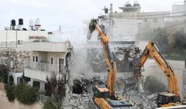 الاحتلال يهدم منزلا ومنشأة في عزبة شوفة جنوب شرق طولكرم