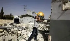 هدم منزل في القدس