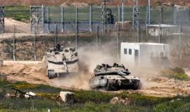 إصابتان برصاص الاحتلال إثر استهداف مركبة تابعة للصحة العالمية في خانيونس