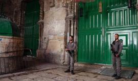 إغلاق المسجد الأقصى المبارك