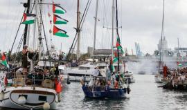 فصائل المقاومة تدين اعتراض "أسطول الحرية 2" وتدعو لتحرك دولي عاجل لكسر حصار غزة