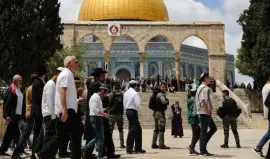 مستوطنون يقتحمون المسجد الأقصى