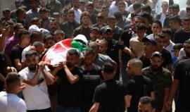 تشييع جثمان شهيد -صورة أرشيفية-