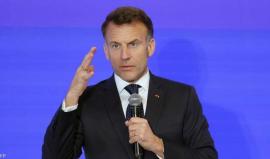 ماكرون: فتح مضيق هرمز بالقوة غير واقعي وندعو للتفاوض مع إيران