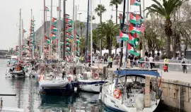 أسطول الصمود العالمي يبحر نحو غزة