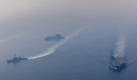 مسؤول إيراني: أي مدمرة تحاول فرض حصار في مضيق هرمز ستغرق