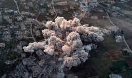 نسف الاحتلال عددًا من المباني في بلدة مركبا، جنوب لبنان اليوم