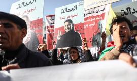 متظاهرون في تونس ينددون باحتجاز أعضاء أسطول الصمود
