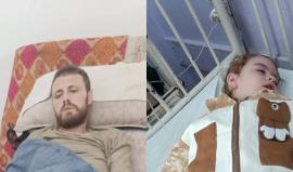 أمجد ووفاء.. وجعان يختصران مأساة العلاج المفقود في غزة