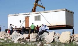 مستوطنون يقيمون بؤرة استيطانية في جالود جنوبي نابلس