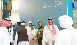 استقبال أفواج الحجاج بالسعودية