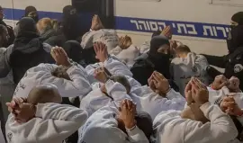 معتقلين فلسطينيين