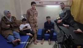 في ظل وضع صحي منهار.. عائلة "ديب" بغزة مأساة تعصف بأجسادهم وتنتظر طوق النجاة