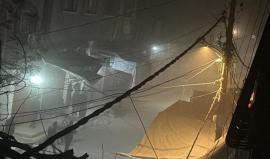 من قصف البريج