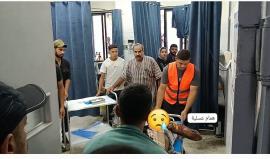 الاستهداف أمس بحي الدرج