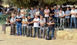 من أداء صلاة الجمعة اليوم في المسجد الأقصى
