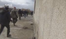 رصد جانب من اشتباكات فيلق الرحمن مع قوات النظام في ريف دمشق