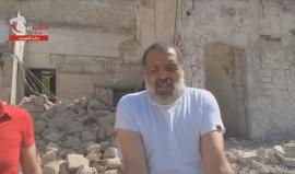 آثار الدمار الذي خلفه قصف الطيران الحربي لحيّ باب النيرب بحلب