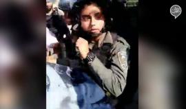 #شاهد قوات الاحتلال تعتدي على المواطنين خلال أعمال هدم منازل في الولجة شمال غرب بيت لحم .