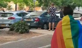 #فيديو للنيران المشتعلة قرب كلية "سابير" في مستوطنة سديروت قرب حدود قطاع غزة بفعل طائة ورقية حارقة