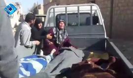 "يا خاي والله قلتلك تعا روح معي" .. أم تودع أبنائها الذين قضوا شهداء في مجزرة بلدة عويجل بريف #حلب الغربي 
تصوير وكالة ثقة -Thiqa Agency