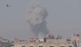 #شاهد طائرات النظام السوري تقصف مدينتي عين ترما وزملكا بالغوطة الشرقية بريف دمشق