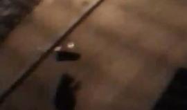 شبان يطلقون الألعاب النارية تجاه قوات الاحتلال بعد رشقهم مستوطن بزجاجة حارقة في بلدة سلوان بالقدس المحتلة