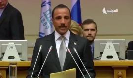 رئيس مجلس الأمة الكويتي مرزوق الغانم : أحتاج إلى ساعات لأسرد الشواهد العملية على استمرار الكيان الإسرائلي الغاصب في انتهاك كل قرارات الشرعية.