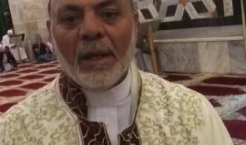 #مباشر  إمام وخطيب المسجد الاقصى يهنئ الأمه العربيه والاسلاميه بحلول عيد الاضحى المبارك ..