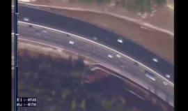 مشاهد جوية للحرائق في الأراضي الفلسطينية المحتلة