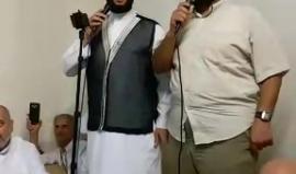 امسية ايمانية لحجاج قطاع غزة من داخل مخيم منى بمكة المكرمة