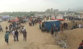 #مباشر
الجماهير المشاركة في خيمة العودة شرق المحافظة الوسطى