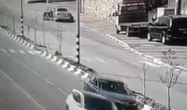 #شاهد حادث مروع في سخنين بالداخل المحتل