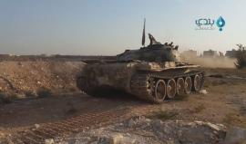 الجبهة الشامية تدمر رشاش 14.5 وقناصات لقوات النظام على جبهة اللواء 80 في حلب

تصوير: مهند مخزوم