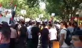 #مباشر مظاهرة في العاصمة الألمانية برلين احياء ليوم القدس العالمي