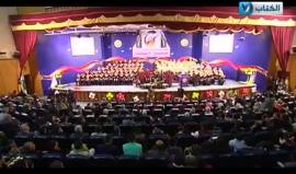 #شاهد الأسير المحرر الشهيد مازن فقهاء خلال حفل تخرج زوجته من الجامعة الإسلامية قبل أسابيع، وقد اغتيل قبل قليل على يد مجهولين في مدينة غزة.