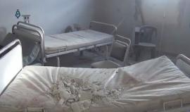 خروج مشفى ميداني عن الخدمة نتيجة القصف الروسي لمكثف على أحياء #حلب