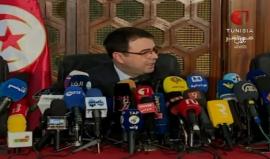 #بث_مباشر.. ندوة صحفية لوزير الداخلية التونسي ووزير العدل حول قضية اغتيال التونسي محمد الزواري .