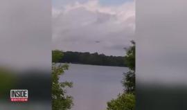 أمريكي التقط في ولاية كارولينا الشمالية مشهد قال إنه لجسم غريب في الأجواء وانتشر كالنار في الهشيم، ليتبن فيما بعد أنه منطاد كبير