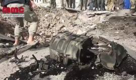 فيديو - انفجار سيارة مفخخة في الحي الشرقي في مدينة معرة النعمان بريف إدلب