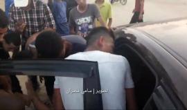 #فيديو| إصابة فتى برصاص الاحتلال شرق مخيم البريج ، وسط قطاع غزة. 
تصوير | سامي مصران