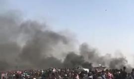 بث مباشر: تواصل المظاهرات شرق غزة