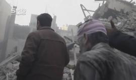 قوات الأسد وحلفائها مدعومة بالطيران الروسي تشن هجوما عنيفا على حي القابون والغوطة الشرقية